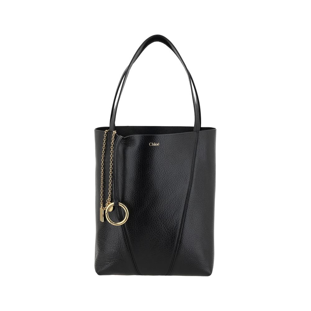 Chloé Black Calf Leather Bos Taurus Shoulder Bag Chloé