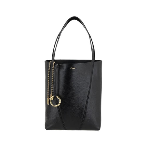 Chloé Black Calf Leather Bos Taurus Shoulder Bag Chloé