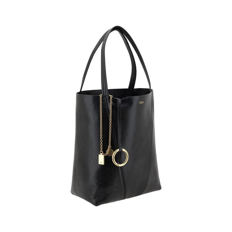 Chloé Black Calf Leather Bos Taurus Shoulder Bag Chloé