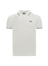 ZEGNA White Elastane Polo Shirt ZEGNA