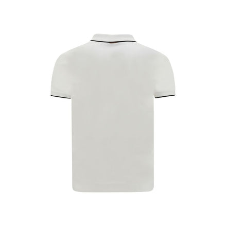 ZEGNA White Elastane Polo Shirt ZEGNA