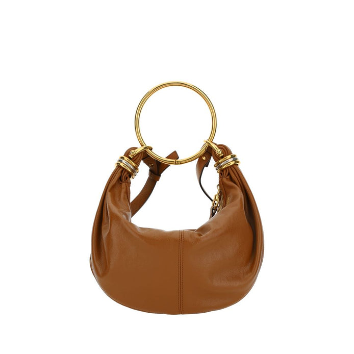 Chloé Brown Calf Leather Bos Taurus Handbag Chloé