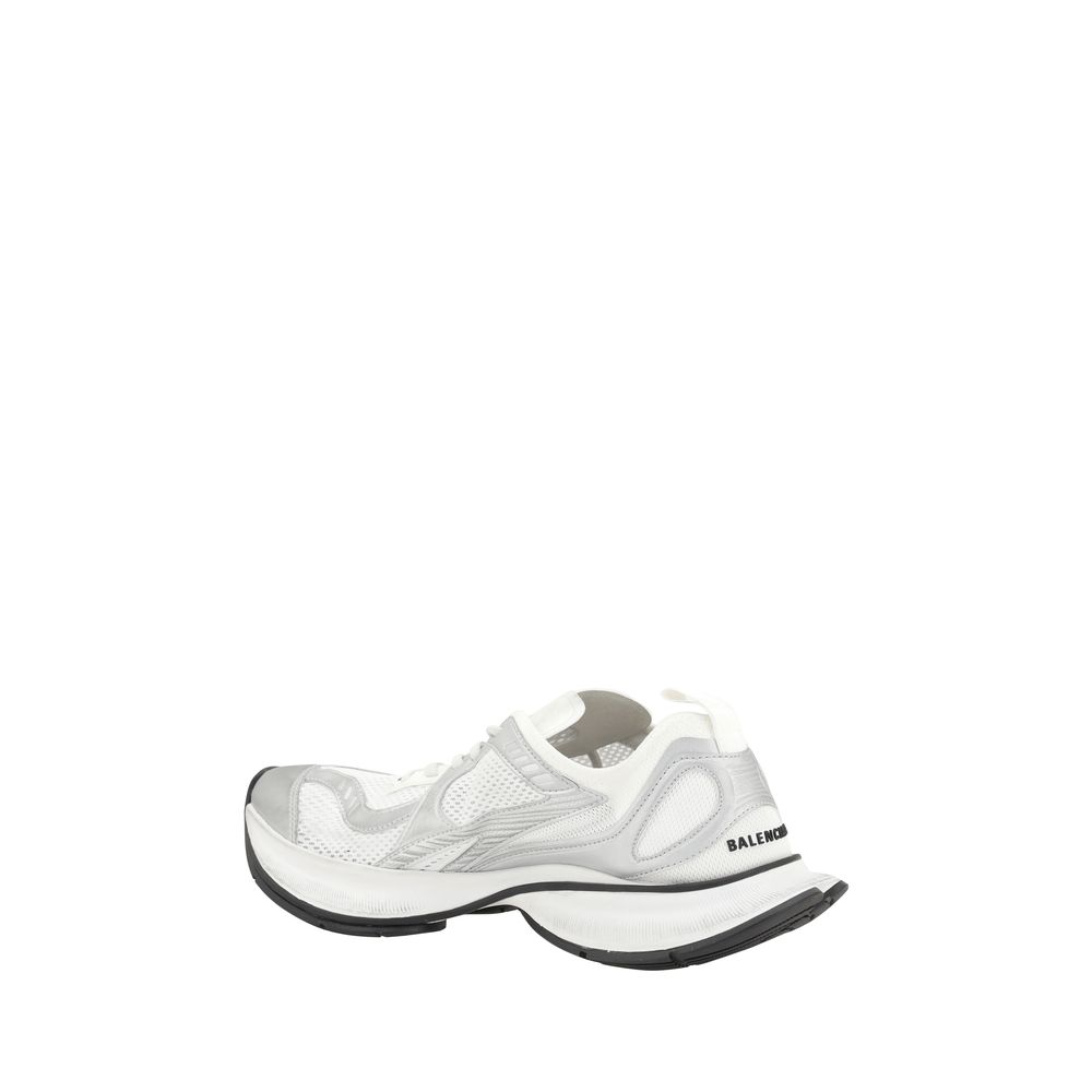 Balenciaga White Polyethylene Athletic Sneakers Balenciaga