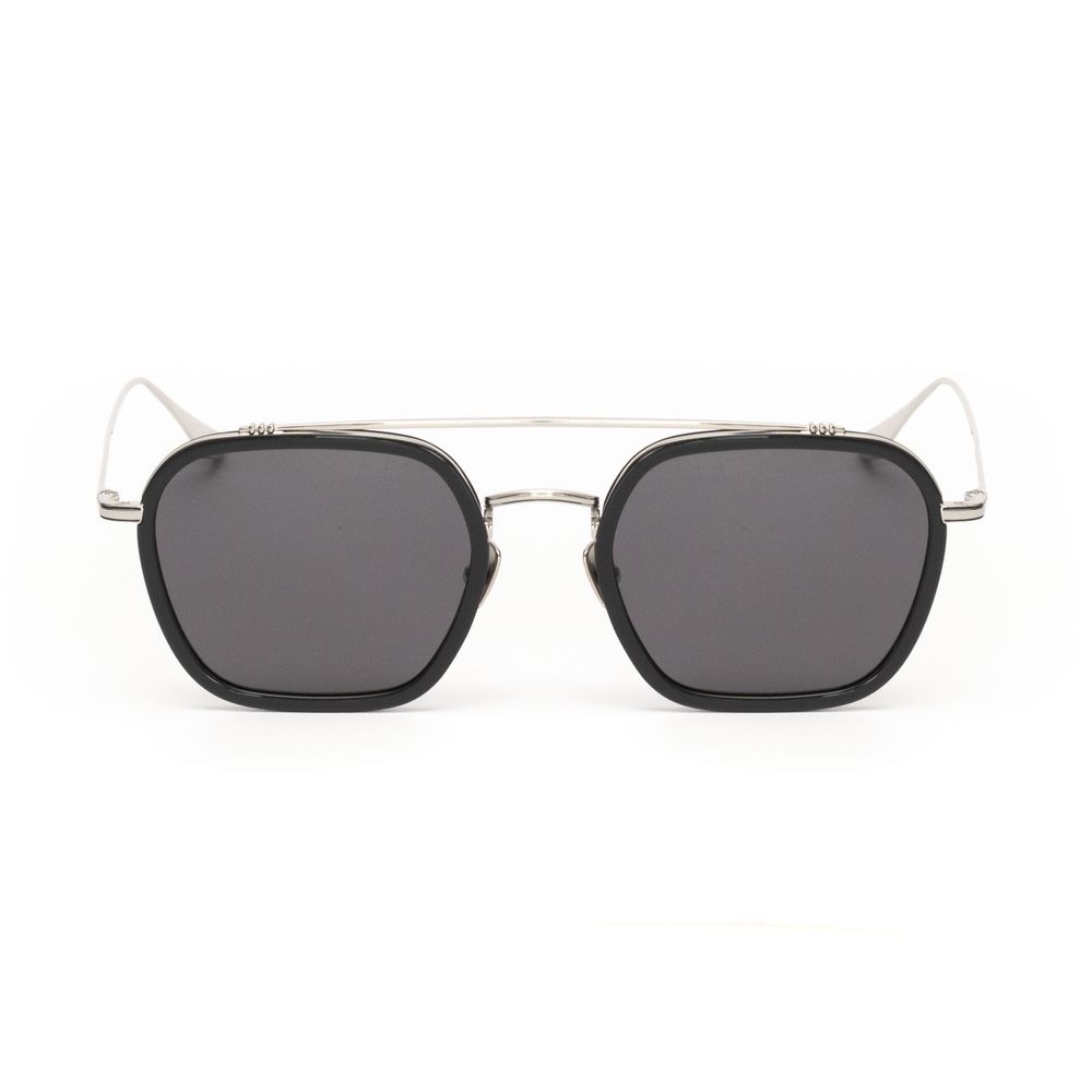 Belstaff Gray Stainless Steel Sunglasses Belstaff