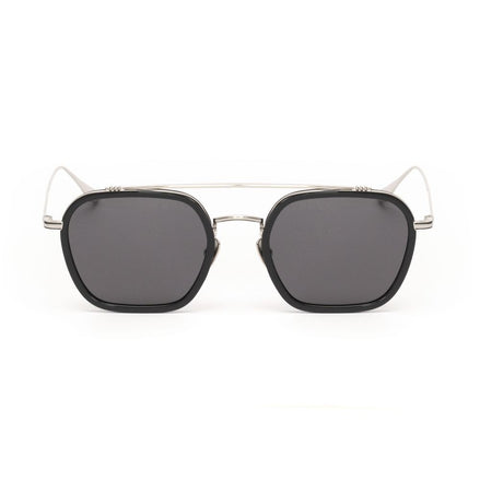 Belstaff Gray Stainless Steel Sunglasses Belstaff