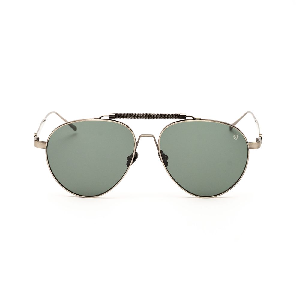 Belstaff Gray Stainless Steel Sunglasses Belstaff