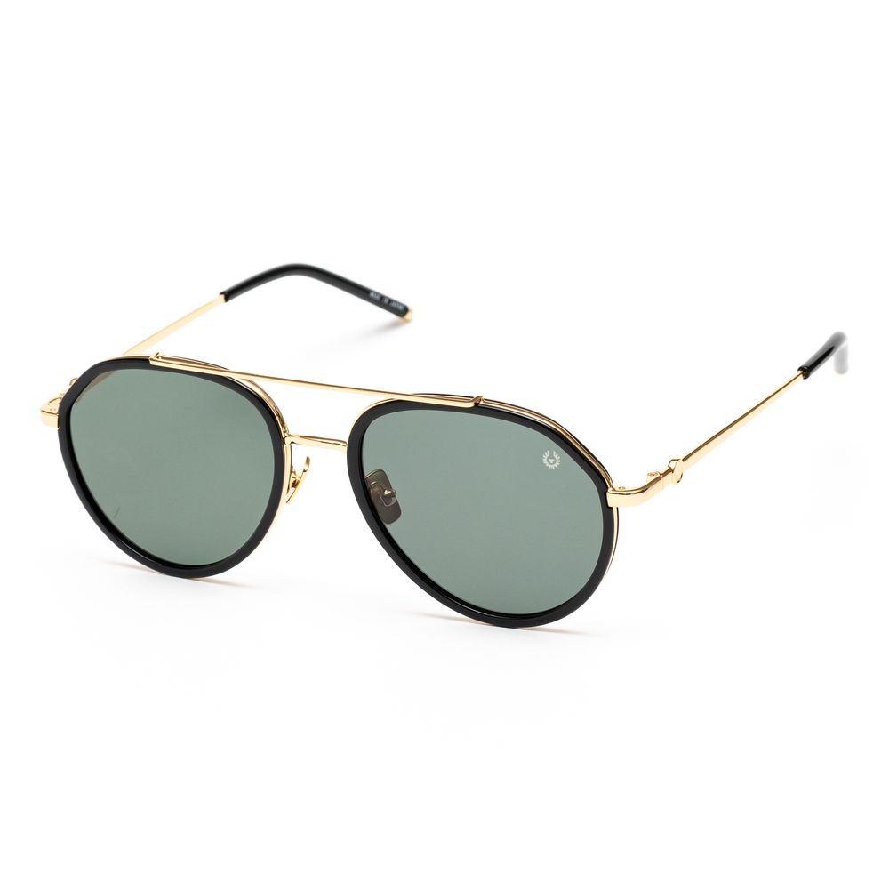 Belstaff Gold Stainless Steel Sunglasses Belstaff