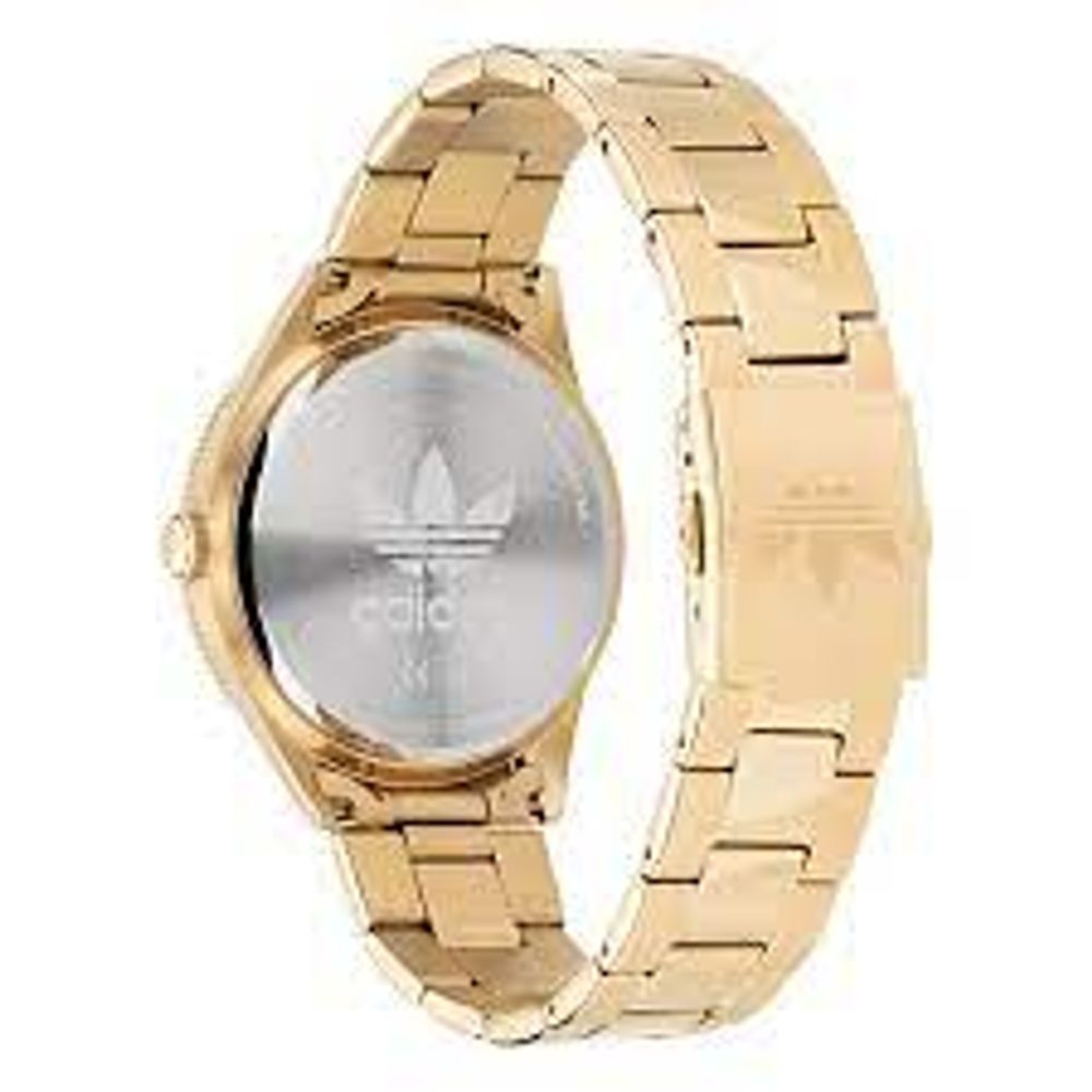 Adidas Gold Stainless Steel Dress Watch Adidas