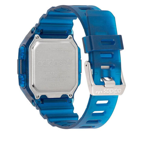 Adidas Blue Resin Digital Watch Adidas