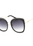 Guess Black Metal Sunglasses Guess