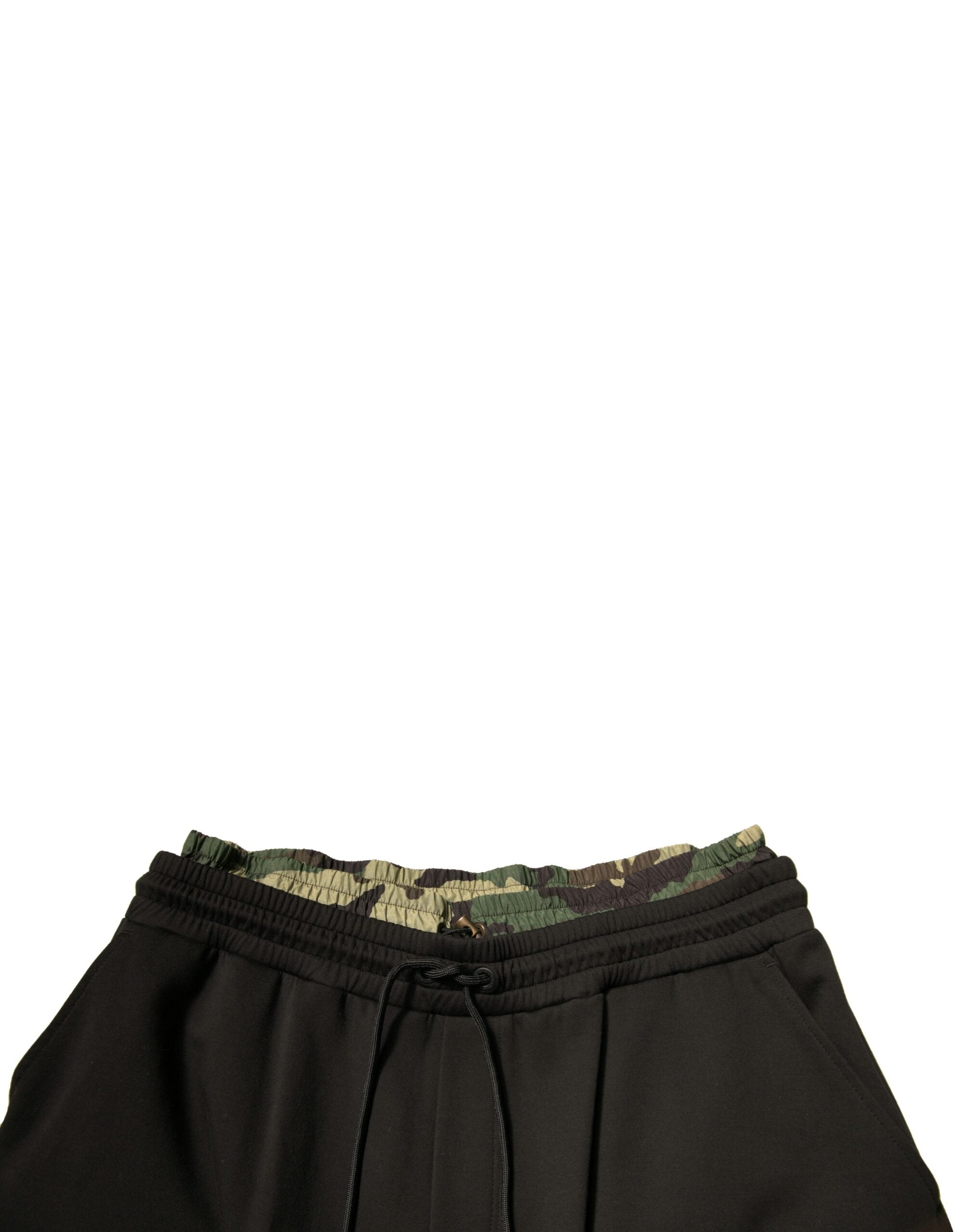 Dolce & Gabbana Black Camouflage Cotton Jogger Cargo Pants Dolce & Gabbana