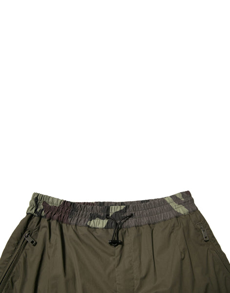 Dolce & Gabbana Multicolor Camouflage Jogger Cargo Pants Dolce & Gabbana