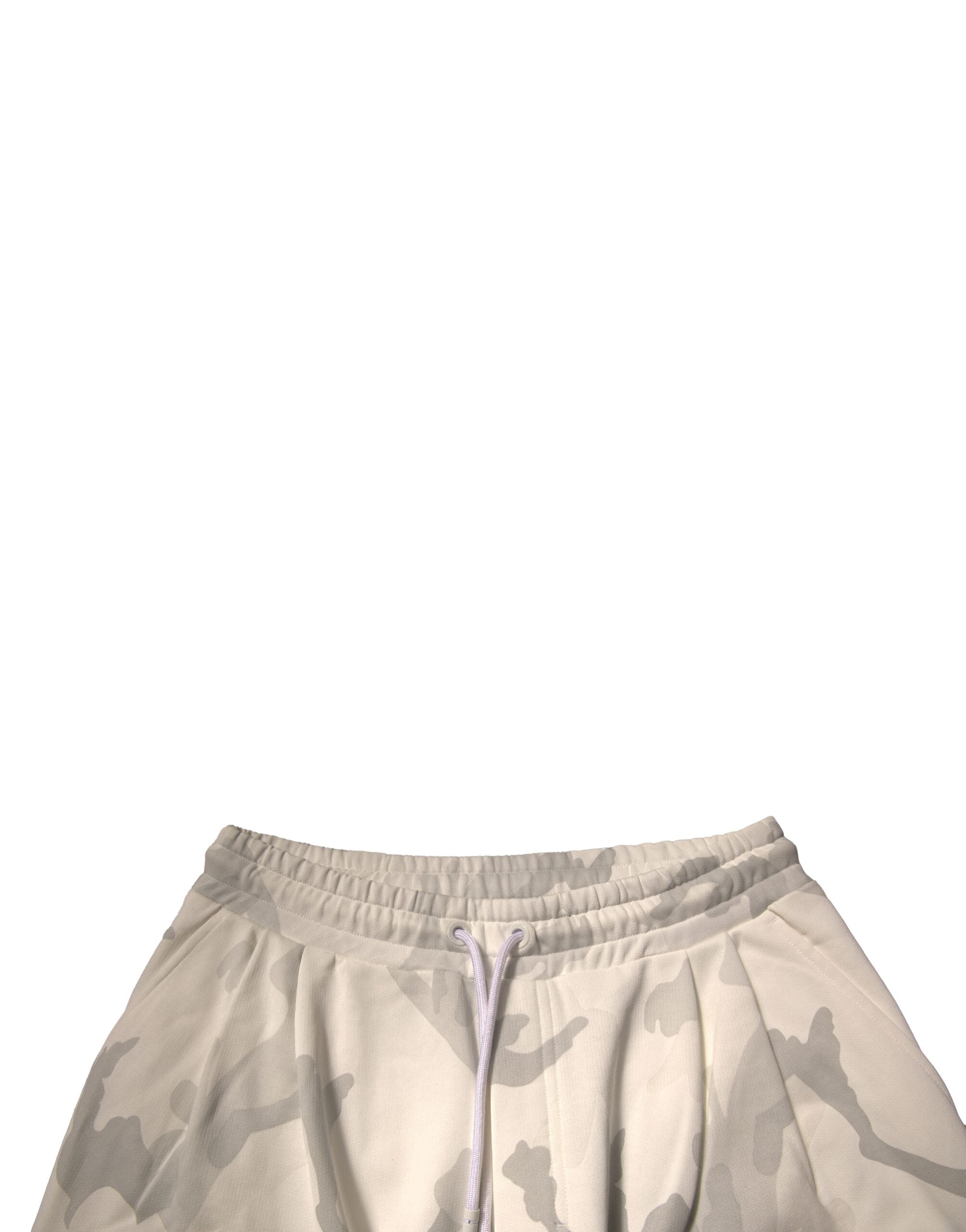 Dolce & Gabbana White Camouflage Cargo Jogger Pants Dolce & Gabbana