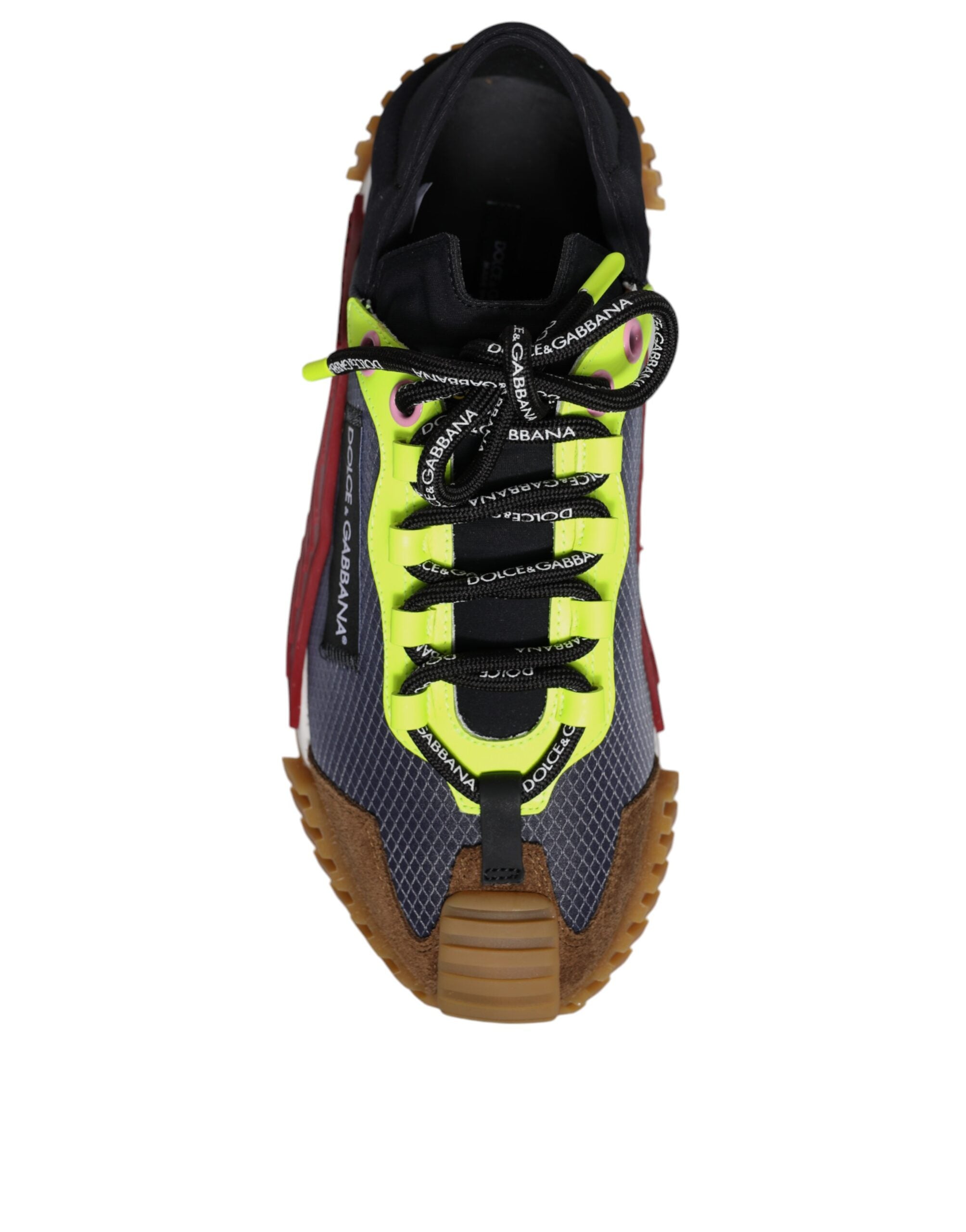 Dolce & Gabbana Multicolor Nylon Low Top NS1 Sneakers Shoes Dolce & Gabbana