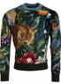 Dolce & Gabbana Jungle Wool Silk Pullover Logo Sweater Dolce & Gabbana