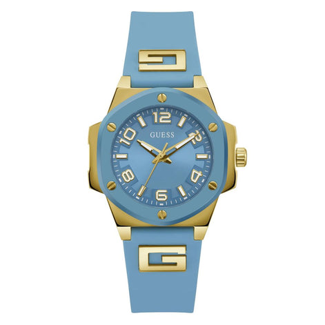 Guess Blue Synthetic Bracelet Watch Guess