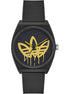 Adidas Black Synthetic Sport Watch Adidas
