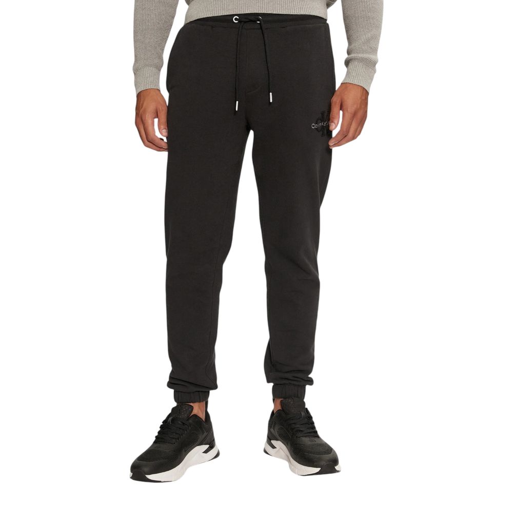 Calvin Klein Jeans Black Organic Cotton Joggers (Workout Pants) Calvin Klein Jeans