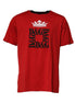 Dolce & Gabbana Red Logo Crown Cotton Crew Neck T-shirt Dolce & Gabbana