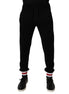 Dolce & Gabbana Black Wool Mid Waist Jogger Sweatpants Pants Dolce & Gabbana