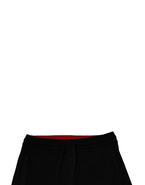 Dolce & Gabbana Black Wool Mid Waist Jogger Sweatpants Pants Dolce & Gabbana