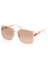 Emilio Pucci White Metal Sunglasses Emilio Pucci