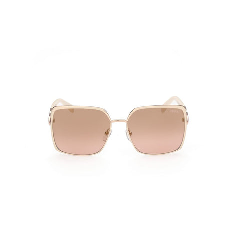 Emilio Pucci White Metal Sunglasses Emilio Pucci