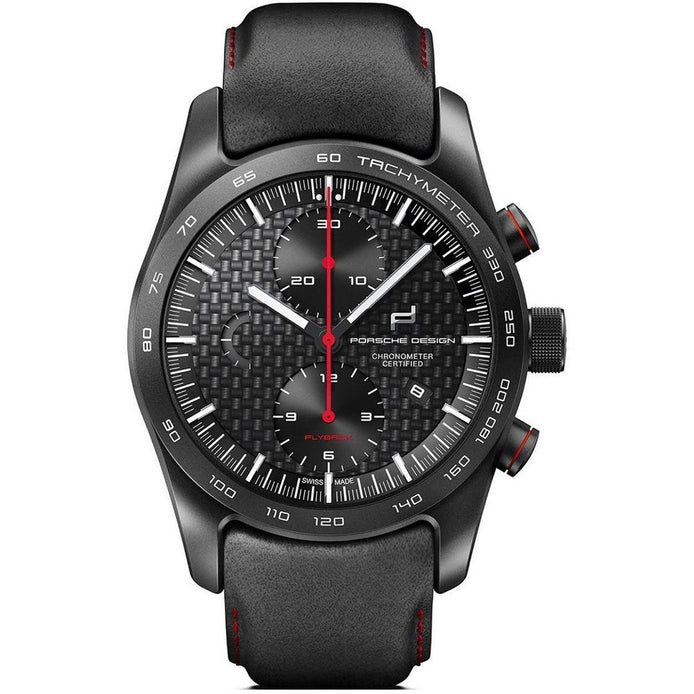 Porsche Design Black Leather Sport Watch Porsche Design