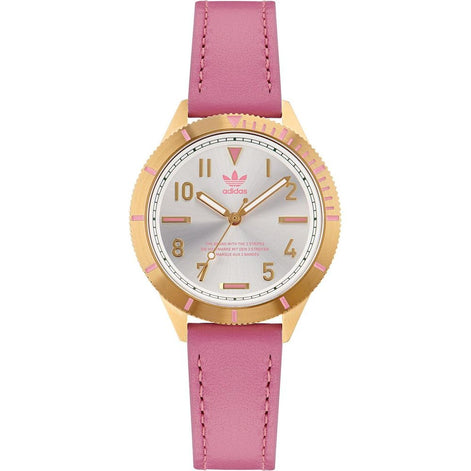 Adidas Multicolor Leather Dress Watch Adidas