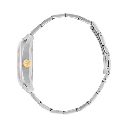 Adidas Gray Stainless Steel Dress Watch Adidas