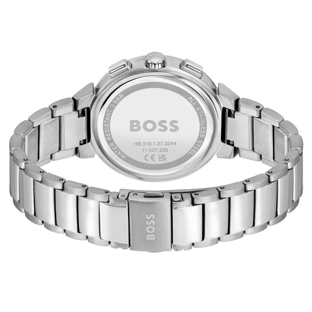 Hugo Boss Silver Stainless Steel Dress Watch Hugo Boss