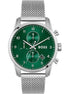 Hugo Boss Silver Stainless Steel Dress Watch Hugo Boss