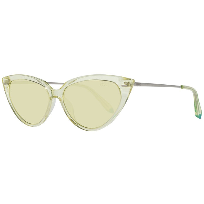 Emilio Pucci Yellow Metal Sunglasses Emilio Pucci