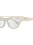 Emilio Pucci White Metal Sunglasses Emilio Pucci