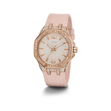 Guess Multicolor Leather Dress Watch Guess