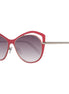 Emilio Pucci Red Metal Sunglasses Emilio Pucci