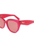 Ferragamo Red Acetate Sunglasses Ferragamo