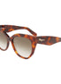 Ferragamo Brown Acetate Sunglasses Ferragamo