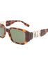 Karl Lagerfeld Brown Injected Sunglasses Karl Lagerfeld