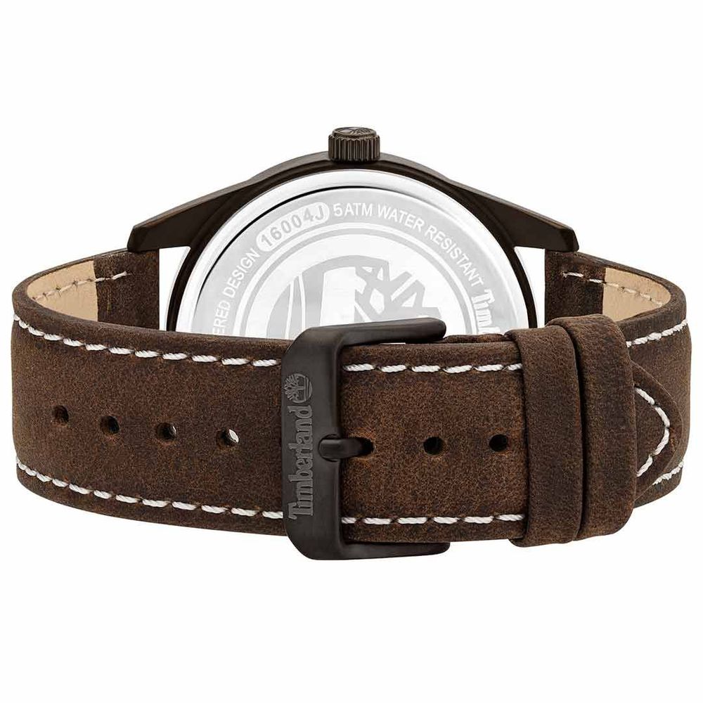 Timberland Brown Leather Dress Watch Timberland