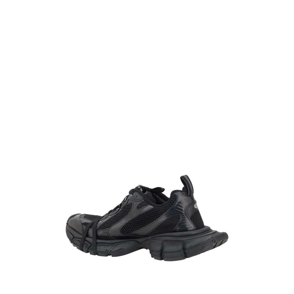 Balenciaga Black Rubber Athletic Sneakers Balenciaga