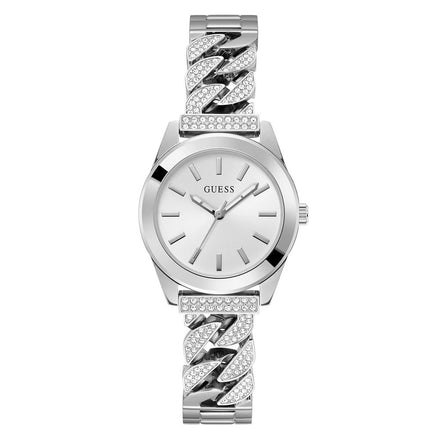 Guess Gray Stainless Steel Dress Watch Guess