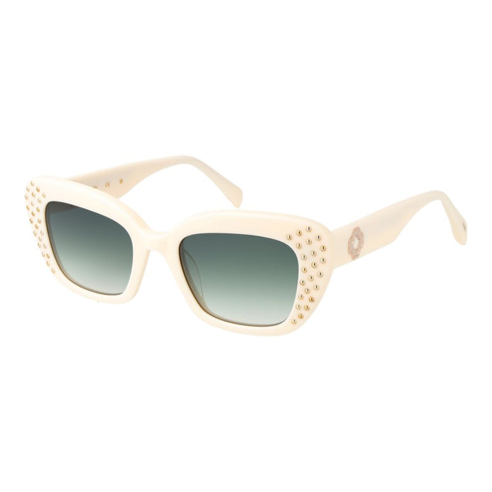 Maje Cream Acetate Sunglasses Maje