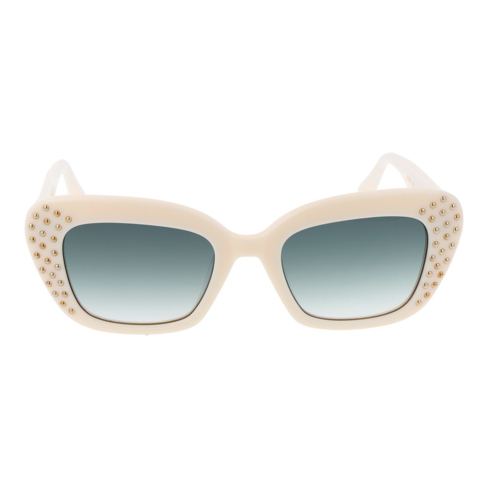 Maje Cream Acetate Sunglasses Maje
