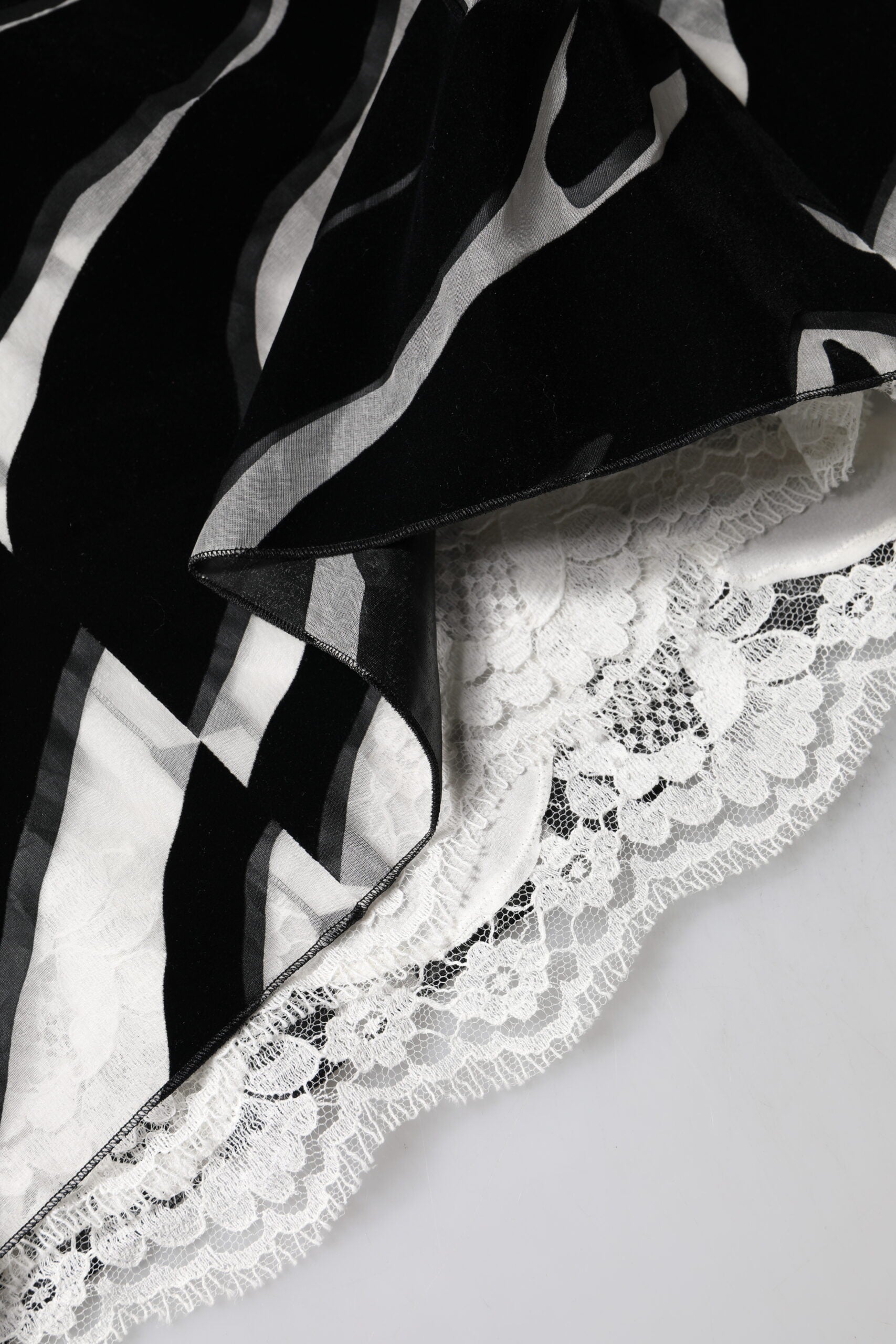 Dolce & Gabbana Black White Zebra A-line Sheath Mini Dress Dolce & Gabbana