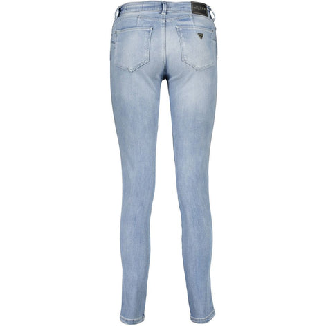Guess Jeans Azzurro Cotton Women Jeans Guess Jeans