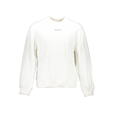 Calvin Klein Bianco Cotton Mens Sweatshirt Calvin Klein