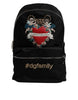 Dolce & Gabbana Black Nylon #DGFAMILY Embellished Backpack VULCANO Bag