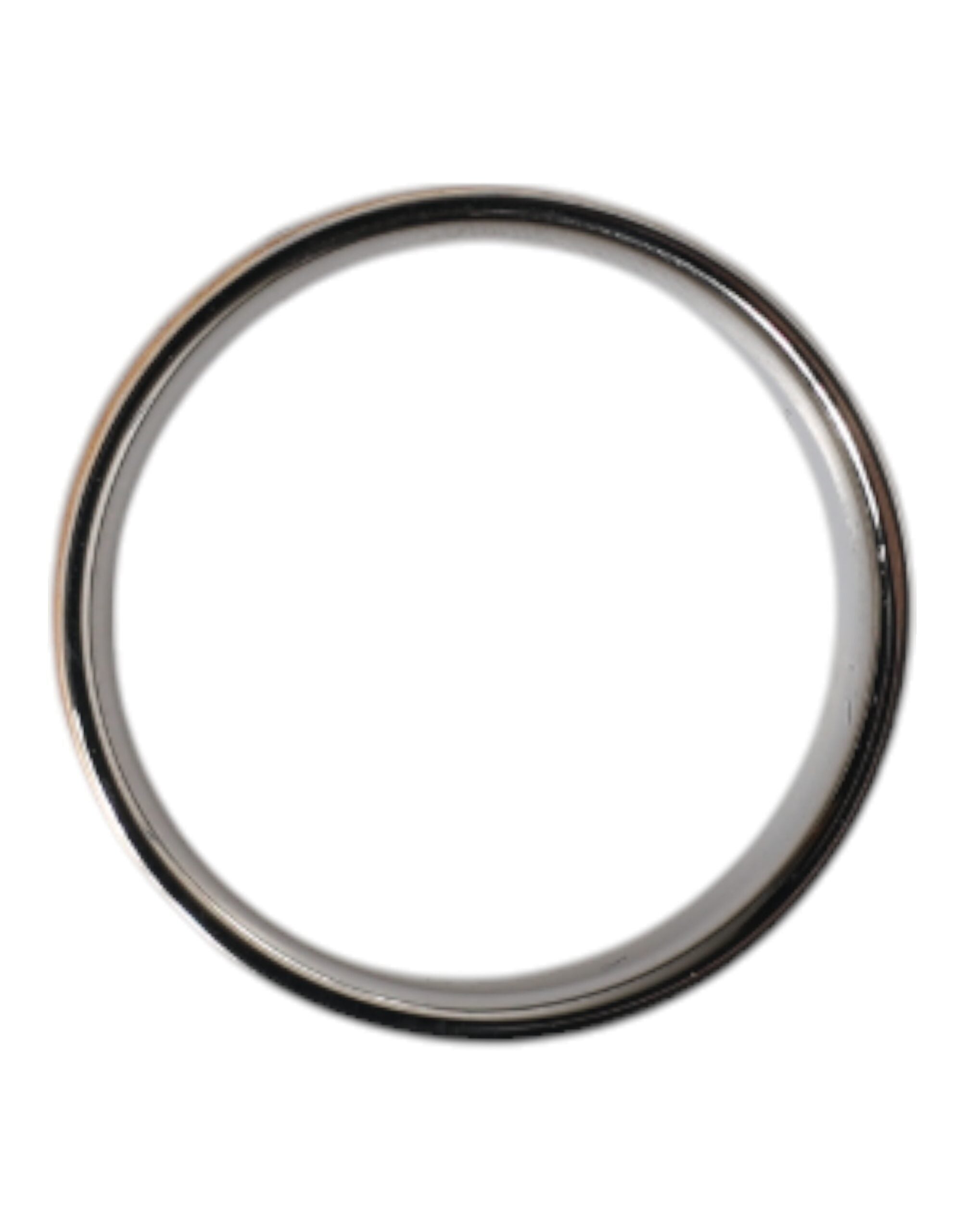 Dolce & Gabbana Gold Silver Tone Real Brass DG Logo Ring Dolce & Gabbana