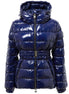 Herno Blue Polyamide Coat Herno